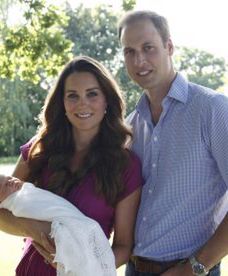 Oficjalny portret Williama i Kate z dzieckiem