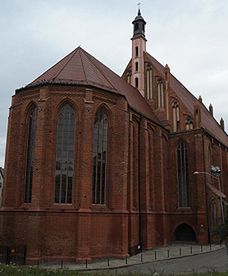 Malowidła ścienne w kościele w Szczecinie