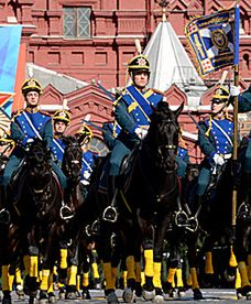 Rosjanie świętowali Dzień Zwycięstwa