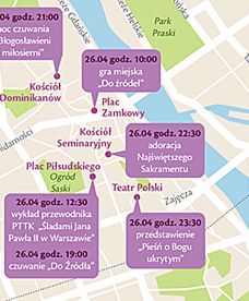 Kanonizacja Jana Pawła II - infografika