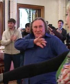 Gerard Depardieu w Czeczenii