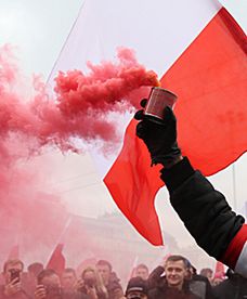 Marsz Niepodległości przeszedł przez Warszawę