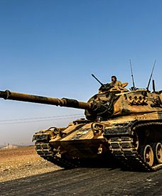 Turcy wjechali do Syrii