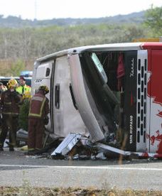 Tragiczny wypadek autobusu