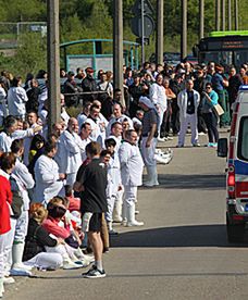 Wyciek amoniaku w zakładach drobiarskich