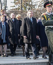 Bronisław Komorowski na Ukrainie