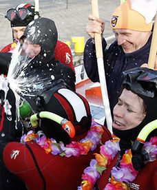 700 kilometrów w zimnej wodzie