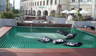 Salon miejski na rynku w Kielcach