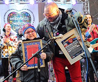 Jurek Owsiak spotkał się z chorym 10-latkiem