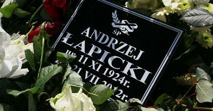 Pogrzeb Andrzeja Łapickiego