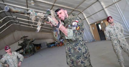 Marcin Gortat w Afganistanie