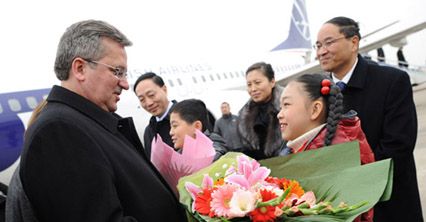 Wizyta prezydenta w Chinach