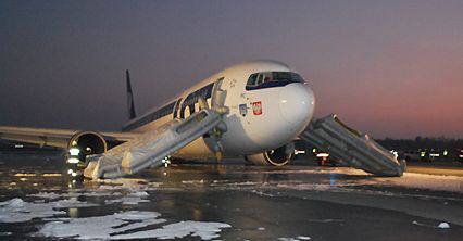 Raport ws. awaryjnego lądowania Boeinga 767