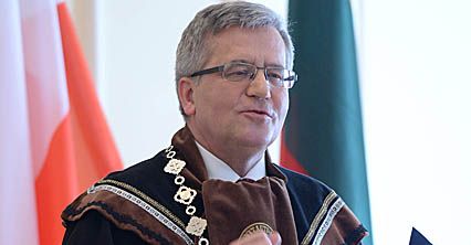 Prezydent Komorowski doktorem honoris causa