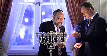 Chanuka w Pałacu Prezydenckim