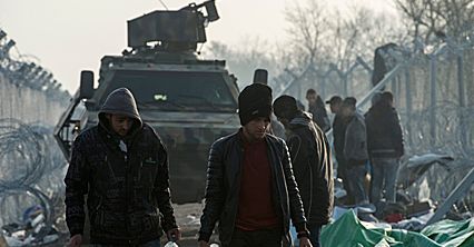 Chaos na granicy grecko-macedońskiej