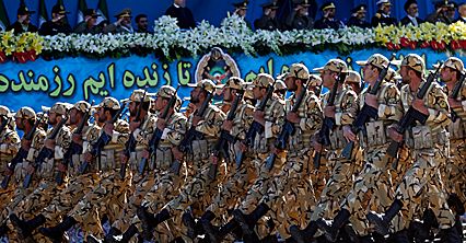 Iran pochwalił się sprzętem wojskowym podczas defilady