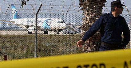 Porywacz samolotu linii EgyptAir zatrzymany