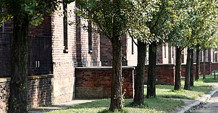 Papież Franciszek w byłym niemieckim nazistowskim obozie Auschwitz