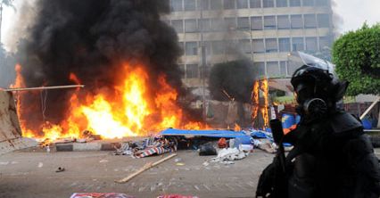 Krwawa rozprawa ze zwolennikami Mohammeda Mursiego w Egipcie
