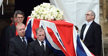 Ostatnie pożegnanie Margaret Thatcher