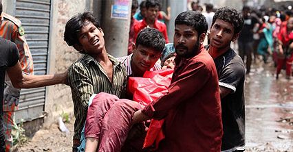 Katastrofa budowlana w Bangladeszu