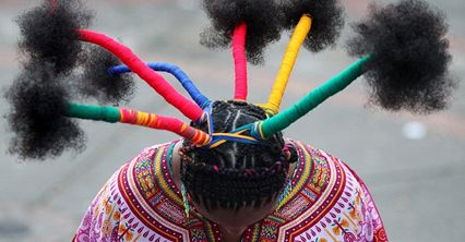 Najbardziej niezwykłe fryzury afro