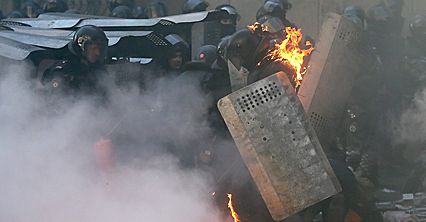 Krwawe starcia na Ukrainie