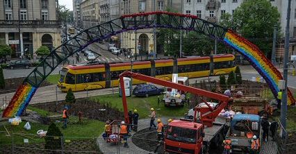 "Tęcza" wraca na pl. Zbawiciela