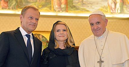Tusk na audiencji u papieża