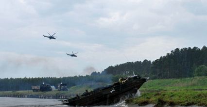 "Puma-14" na poligonie w Orzyszu