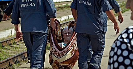 Uchodźcy na Ukrainie