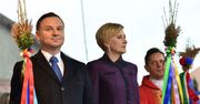 Andrzej Duda i Agata Kornhauser-Duda świętują Niedzielę Palmową
