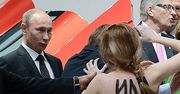 Działaczki Femenu zaskoczyły Władimira Putina
