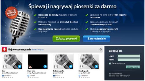 iSing - dla tych, którzy lubią śpiewać 1
