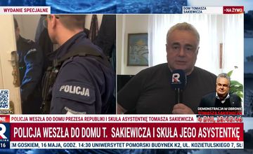 Policja w mieszkaniu prezesa Republiki. Zatrzymano asystentkę Sakiewicza