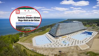 Bild o Pobierowie. "Niemieccy turyści szturmują polski hotel"