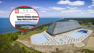 Bild o Pobierowie. "Niemieccy turyści szturmują polski hotel"