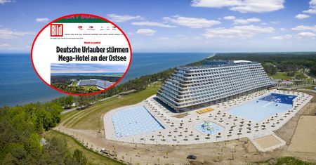 Bild o Pobierowie. "Niemieccy turyści szturmują polski hotel"
