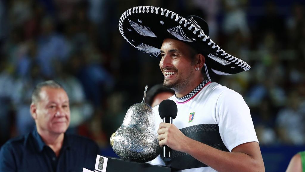 Zdjęcie okładkowe artykułu: Getty Images / Hector Vivas / Na zdjęciu: Nick Kyrgios, triumfator Abierto Mexicano Telcel 2019