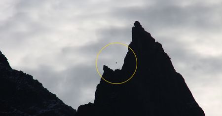 Tatry. Akrobata na linie między Mnichem i Mniszkiem. Grozi mu mandat