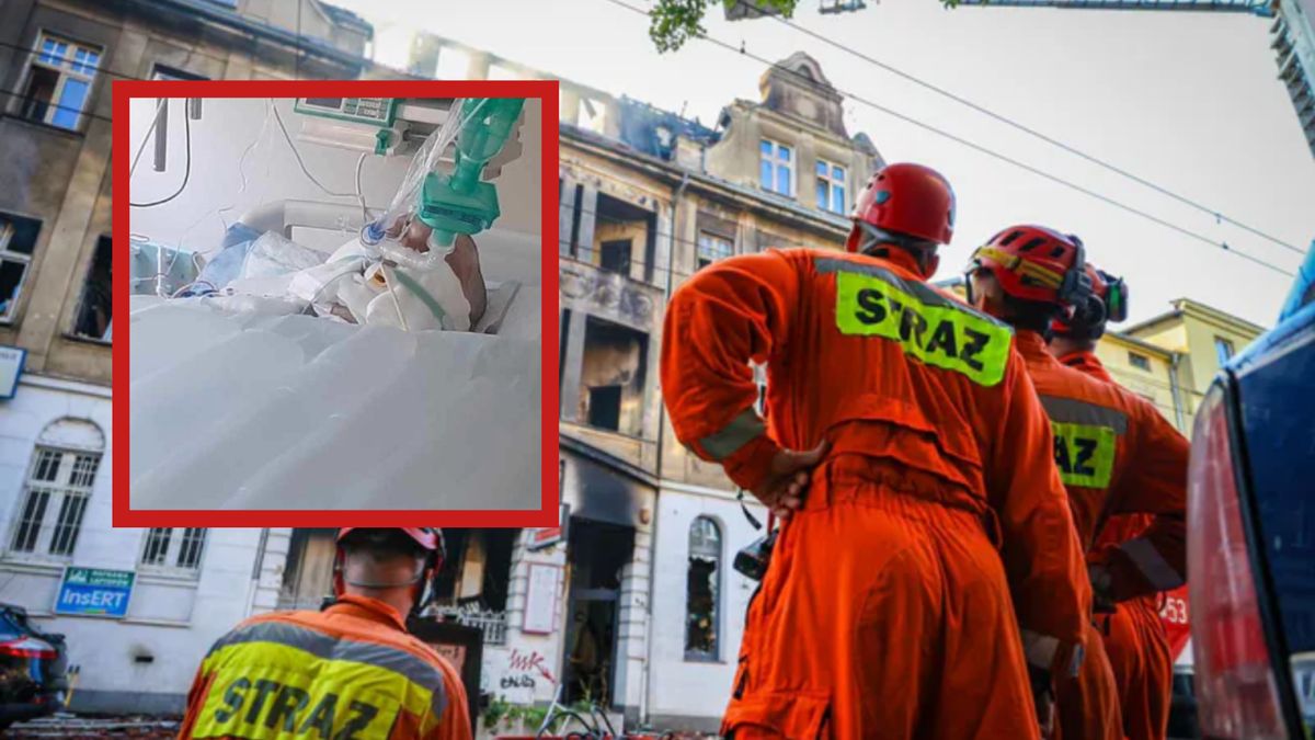 Pan Artur ucierpiał w pożarze kamienicy. Trwa zbiórka