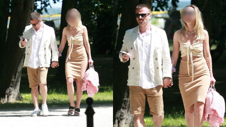 Marcin Hakiel relaksuje się w Sopocie wraz z ukochaną