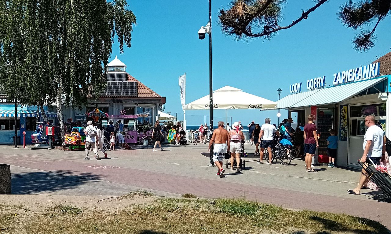 Gdańsk, okolice molo w Brzeźnie