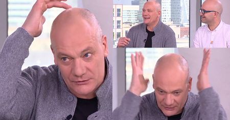 Piotr Zelt w TVN-ie: "Łysiałem z godnością. Od 30-stki się zaczęło się rzednięcie"