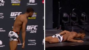 Dramatyczne sceny na ważeniu. Walka natychmiastowo odwołana