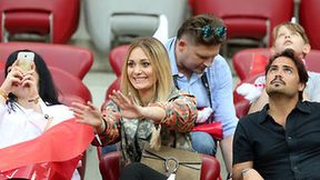 Lewandowska, Grosicka, Ziółek. Partnerki piłkarzy opanowały PGE Narodowy (galeria)