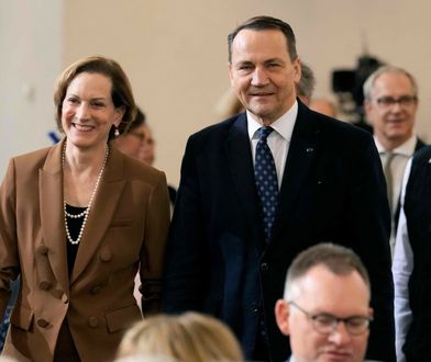 Mocna ocena żony Sikorskiego. Odniosła się do Trumpa