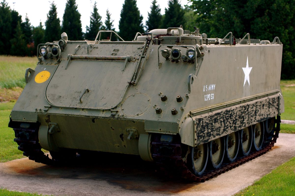 Transporter opancerzony M113 w wersji podstawowej 