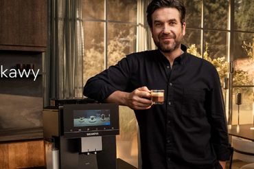 Marcin Dorociński reklamuje markę Siemens